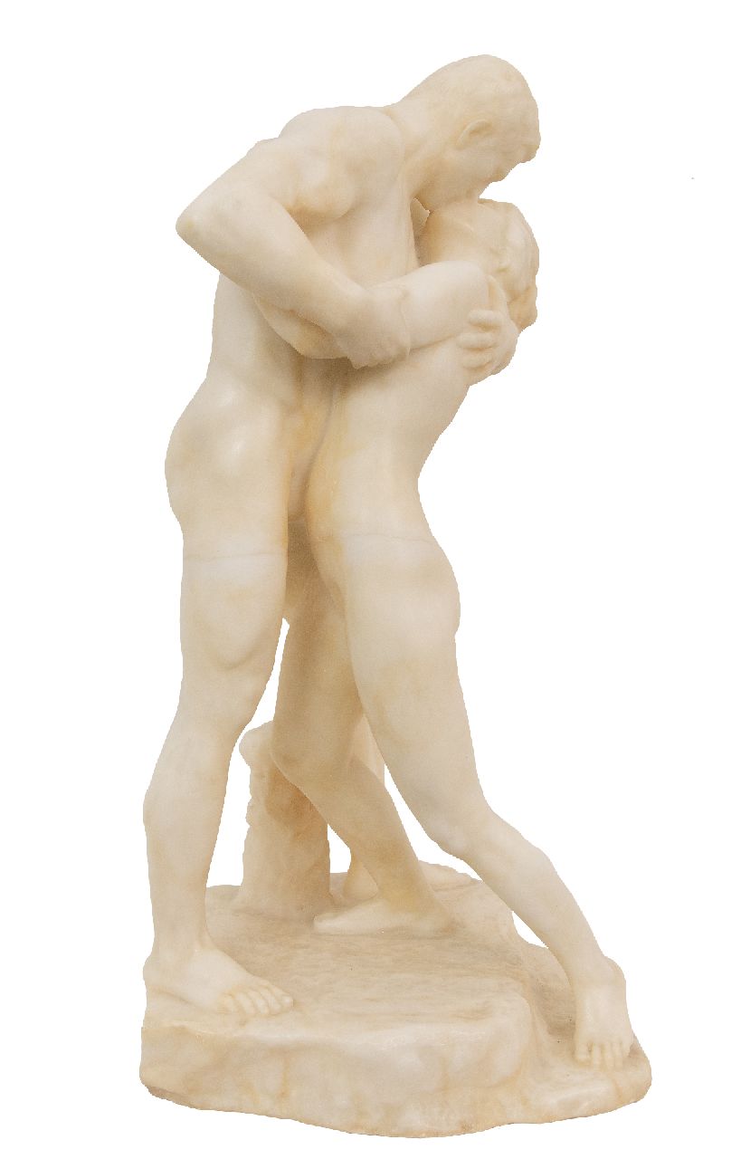 Lepcke F. | Ferdinand Lepcke | Beelden en objecten te koop aangeboden | De innige kus, marmer 43,1 x 25,6 cm, gesigneerd op basis Lepcke F. | Ferdinand Lepcke | Beelden en objecten te koop aangeboden | De innige kus, marmer 43,1 x 25,6 cm, gesigneerd op basis