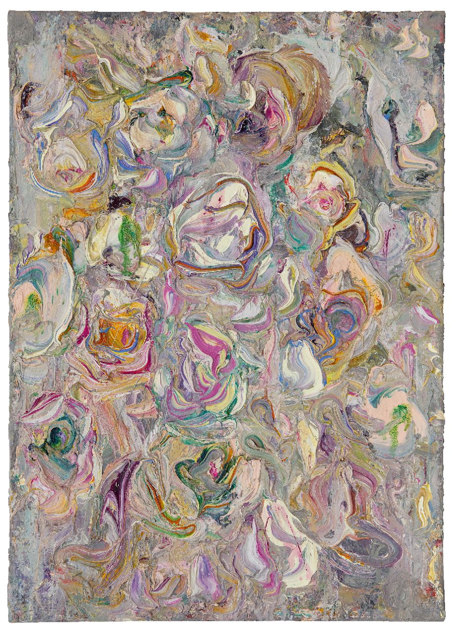 Mulders M.M.M. | Marcus Martinus Maria 'Marc' Mulders | Schilderijen te koop aangeboden | Bloemen, olieverf op doek 70,2 x 50,2 cm, gesigneerd verso en verso gedateerd 13 01/08 Mulders M.M.M. | Marcus Martinus Maria 'Marc' Mulders | Schilderijen te koop aangeboden | Bloemen, olieverf op doek 70,2 x 50,2 cm, gesigneerd verso en verso gedateerd 13 01/08