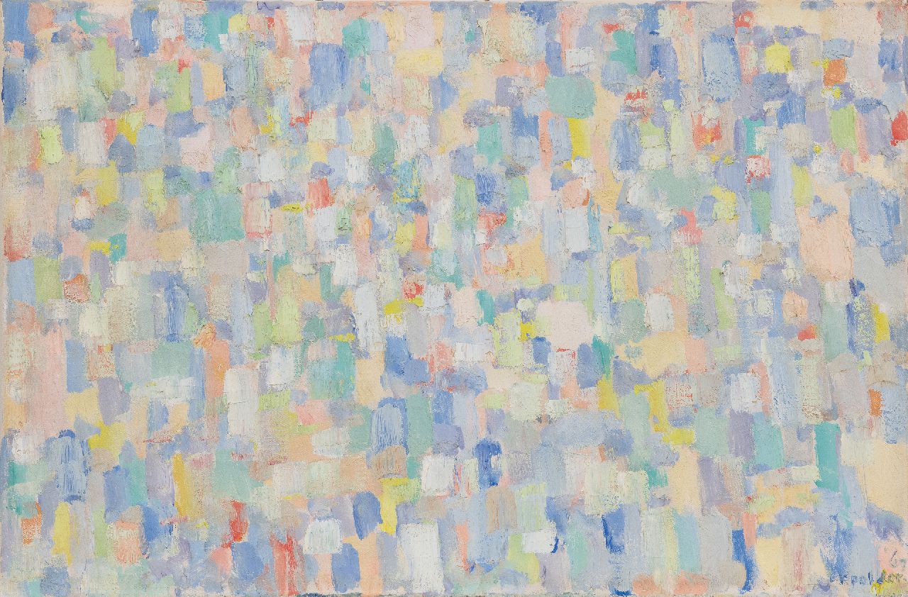 Polder R.C.G.  | Rudolph Christiaan Gerrit 'Rudi' Polder | Schilderijen te koop aangeboden | Untitled, olieverf op doek 60,9 x 92,0 cm, gesigneerd rechtsonder en gedateerd '67