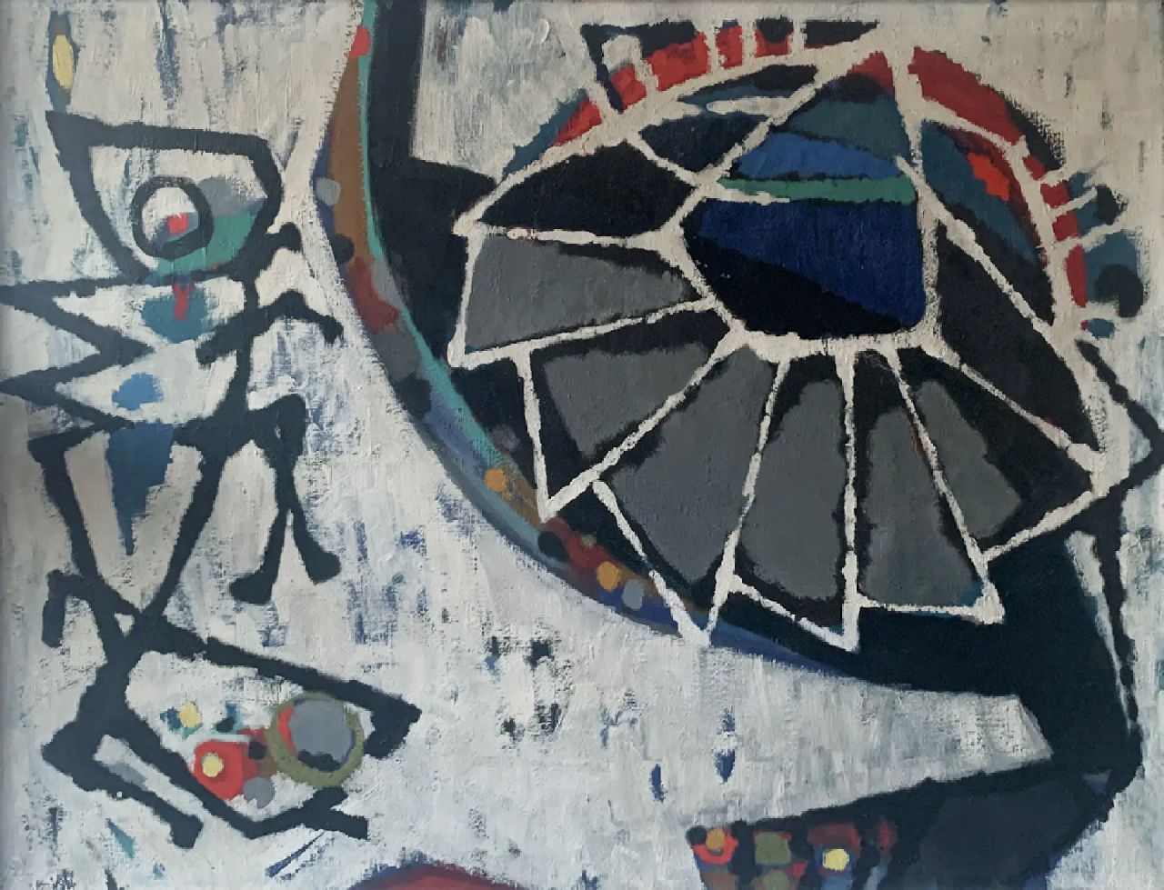 Hunziker F. | Frieda Hunziker | Schilderijen te koop aangeboden | Ants, olieverf op doek 80,0 x 100,0 cm Hunziker F. | Frieda Hunziker | Schilderijen te koop aangeboden | Ants, olieverf op doek 80,0 x 100,0 cm