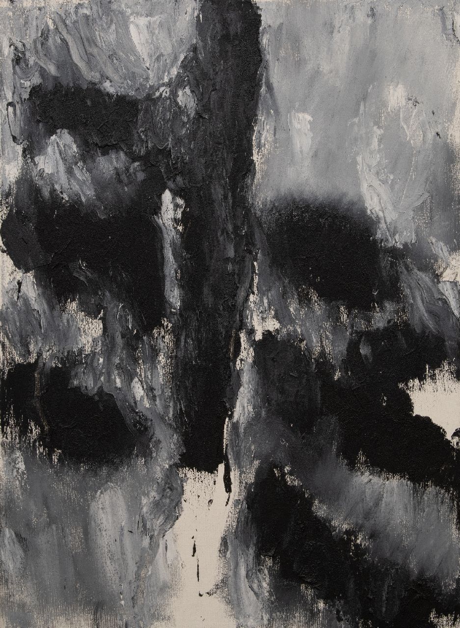 Armando   | Armando | Schilderijen te koop aangeboden | Der Baum, olieverf en zand op doek 102,0 x 75,4 cm, gesigneerd op het spieraam en gedateerd 1984 op het spieraam