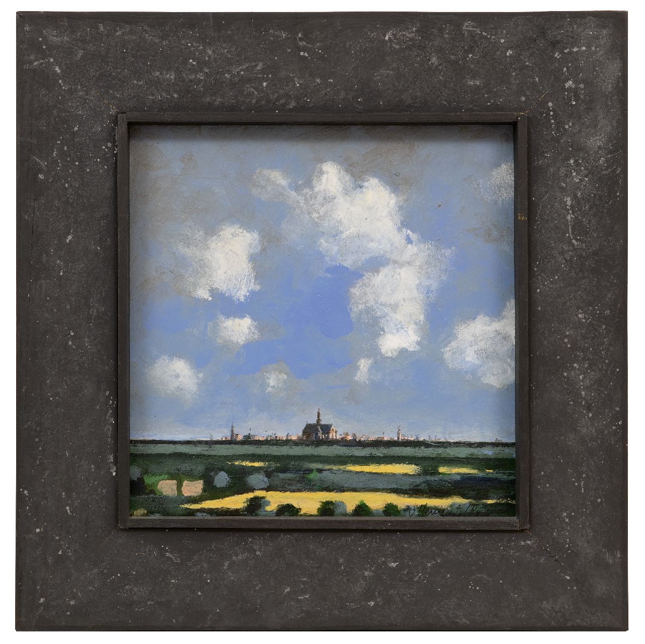 Hemert E. van | Evert van Hemert | Schilderijen te koop aangeboden | 'Haarlempje'; Evert van Hemert's Ruysdael, olieverf op board 29,0 x 29,0 cm, gesigneerd rechtsonder 'v. Hemert/Ruysdael' en gedateerd 2016 Hemert E. van | Evert van Hemert | Schilderijen te koop aangeboden | 'Haarlempje'; Evert van Hemert's Ruysdael, olieverf op board 29,0 x 29,0 cm, gesigneerd rechtsonder 'v. Hemert/Ruysdael' en gedateerd 2016