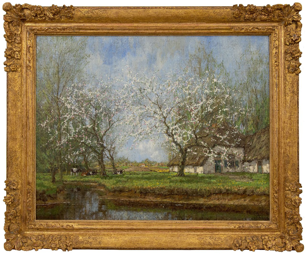 Gorter A.M. | 'Arnold' Marc Gorter | Schilderijen te koop aangeboden | Lentebloesem, olieverf op doek 67,6 x 84,8 cm, gesigneerd rechtsonder Gorter A.M. | 'Arnold' Marc Gorter | Schilderijen te koop aangeboden | Lentebloesem, olieverf op doek 67,6 x 84,8 cm, gesigneerd rechtsonder