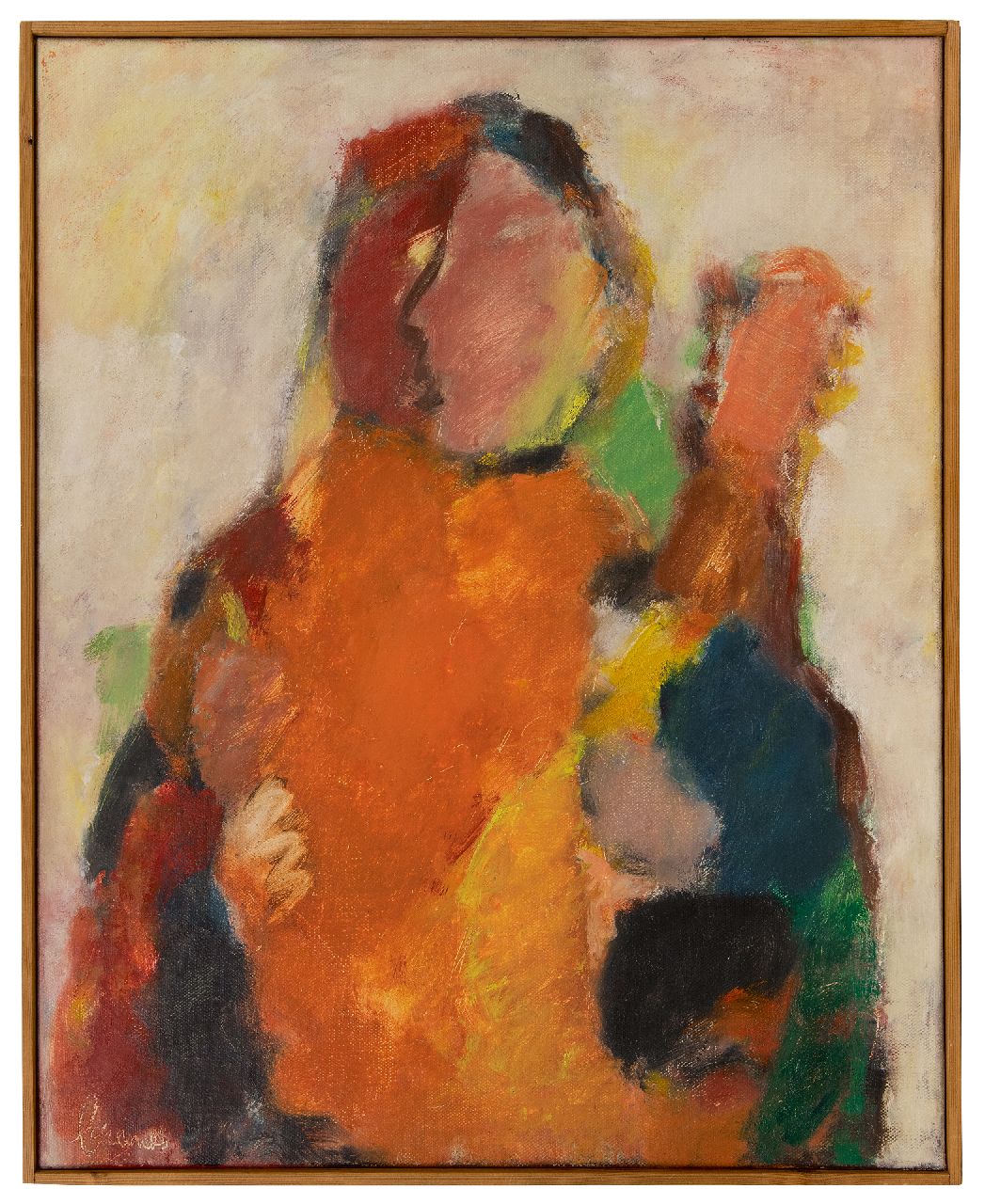 Brands E.A.M. | Eugenius Antonius Maria 'Eugène' Brands | Schilderijen te koop aangeboden | Jongen met gitaar, olieverf op doek 75,4 x 60,0 cm, gesigneerd linksonder en op spieraam gedateerd 1970 VERKOCHT Brands E.A.M. | Eugenius Antonius Maria 'Eugène' Brands | Schilderijen te koop aangeboden | Jongen met gitaar, olieverf op doek 75,4 x 60,0 cm, gesigneerd linksonder en op spieraam gedateerd 1970 VERKOCHT