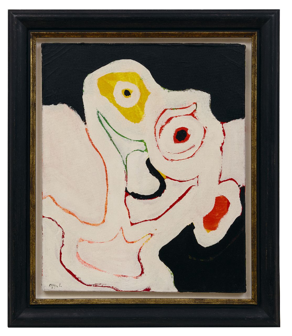 Appel C.K.  | Christiaan 'Karel' Appel | Schilderijen te koop aangeboden | Zonder titel (kop), olieverf op doek 65,4 x 54,0 cm, gesigneerd linksonder