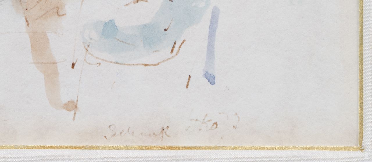 Harm Kamerlingh Onnes signaturen De schaakspelers