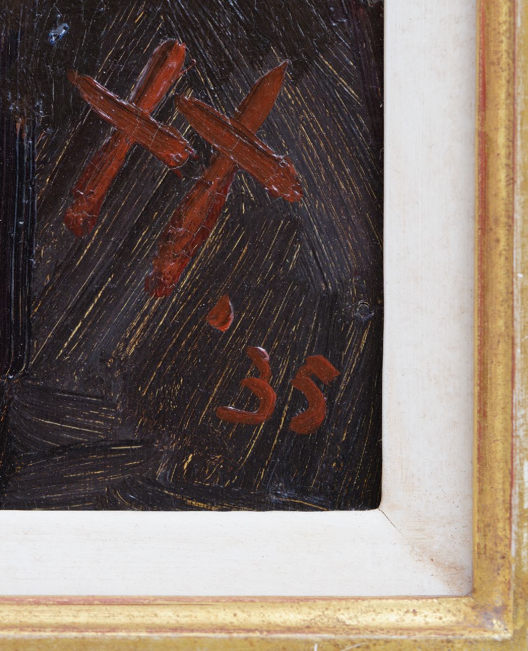 Jan Kruysen signaturen Vissersportret