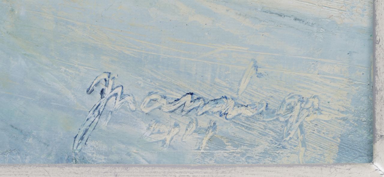 Jaap Nanninga signaturen De Boskantkerk aan de Prinsessegracht, Den Haag