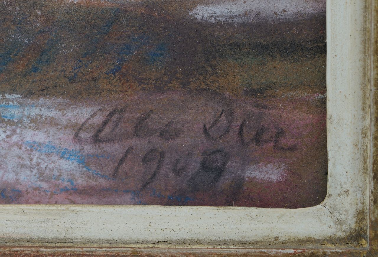 Ole Wolhardt Stampe Due signaturen Tuincafé in Kopenhagen