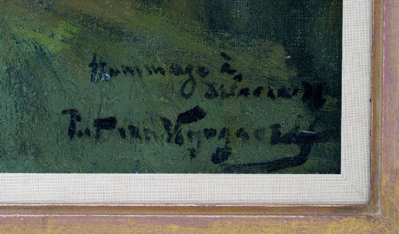 Piet van Wijngaerdt signaturen Hommage à Delacroix een schaakpartij