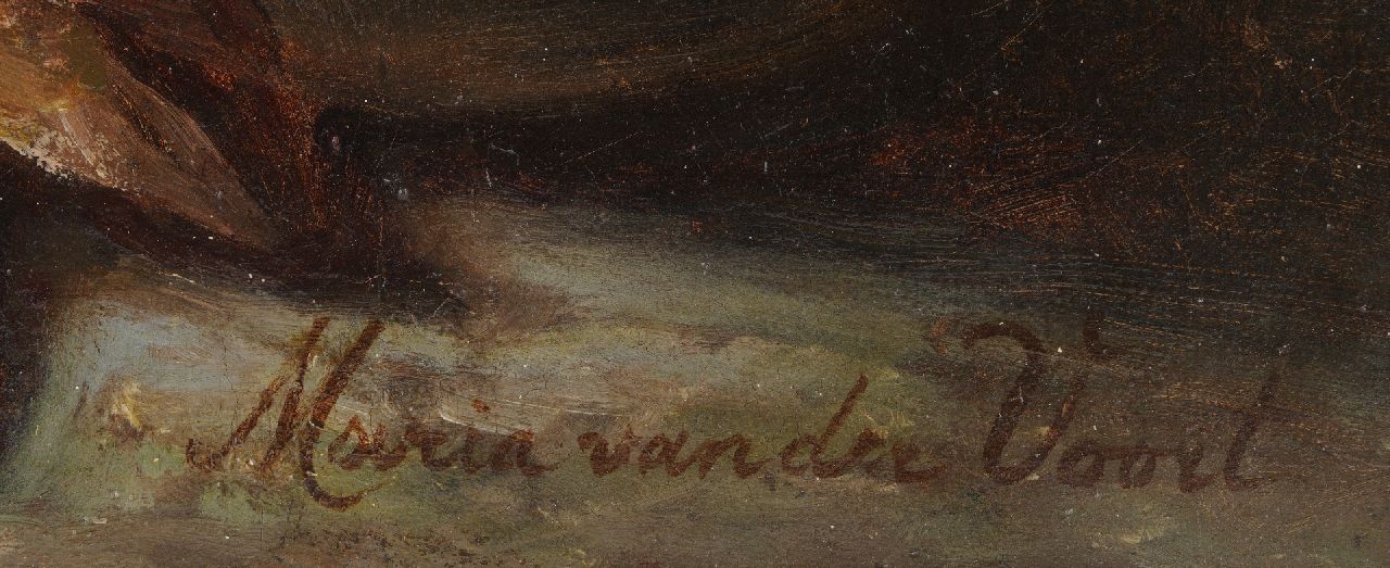 Maria van der Voort in de Betouw-Nourney signaturen Rozen