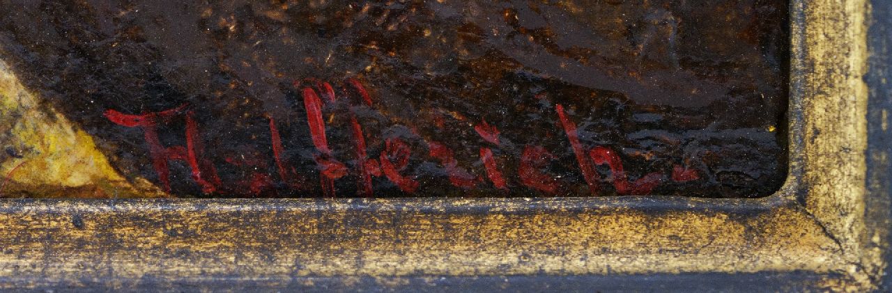 Frans Helfferrich signaturen Voor de hoedenwinkel