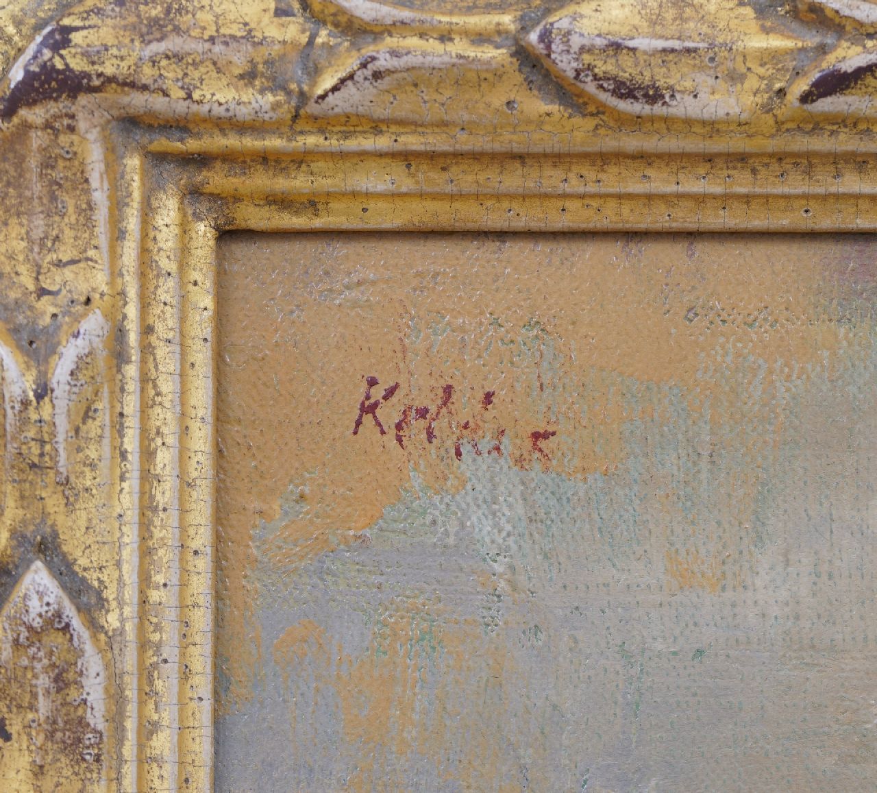 Toon Kelder signaturen Zogende moeder