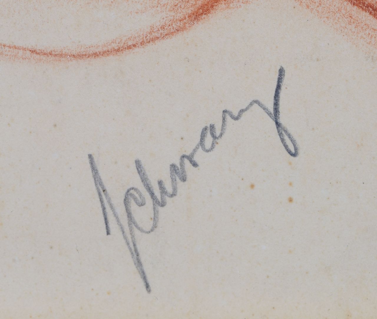 Mommie Schwarz signaturen Liggend naakt