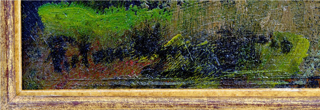 Piet van Wijngaerdt signaturen Landschap bij Amstelveen