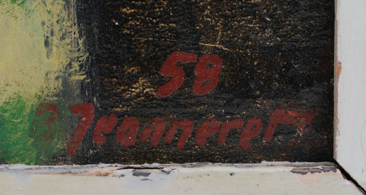 Blaise Jeanneret signaturen Composition 1958