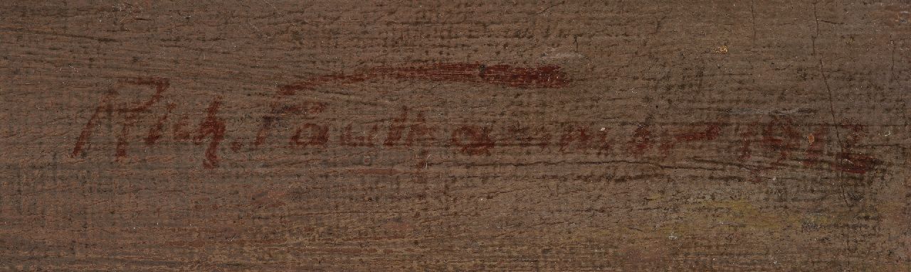 Richard Faulhammer signaturen Hondenportret