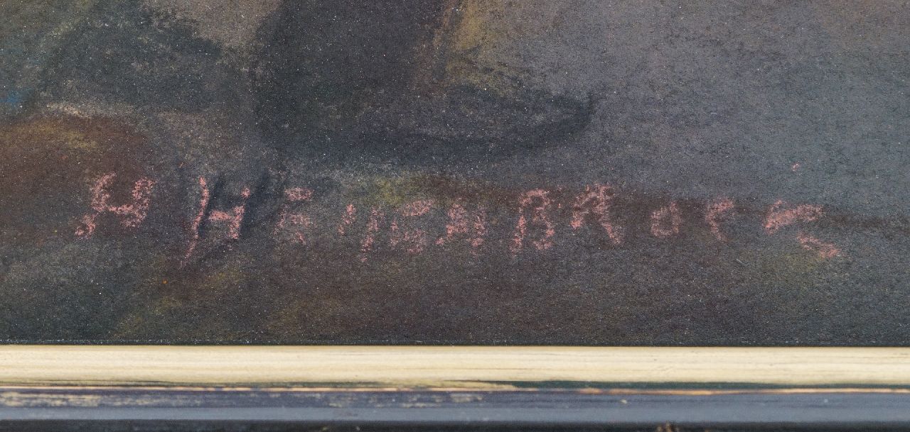 Herman Heijenbrock signaturen In de ijzergieterij