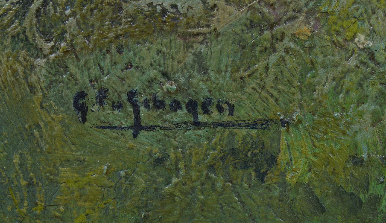 Gerbrand Frederik van Schagen signaturen Morgenstond bij De Kaag