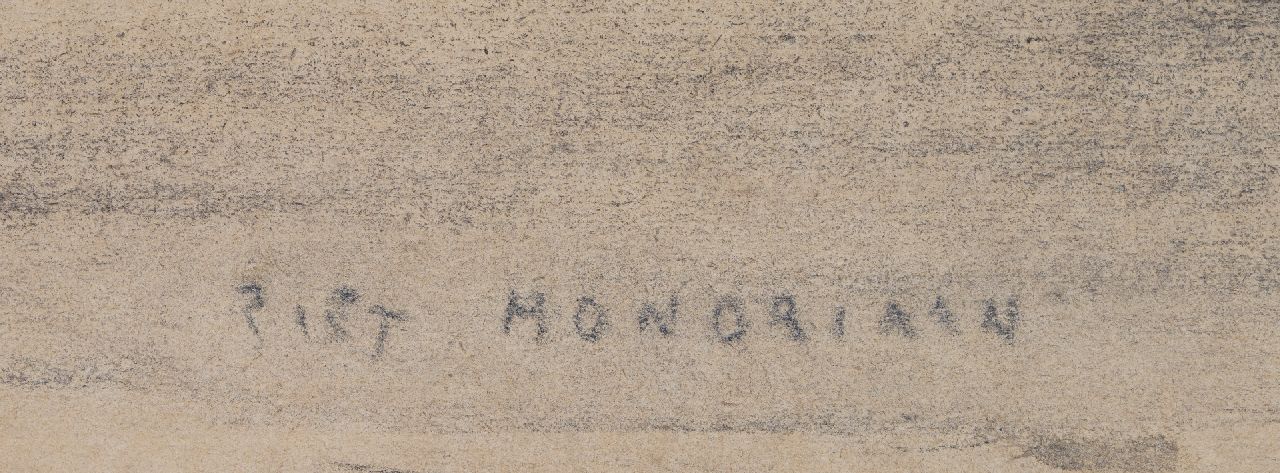 Piet Mondriaan signaturen Bomengroep