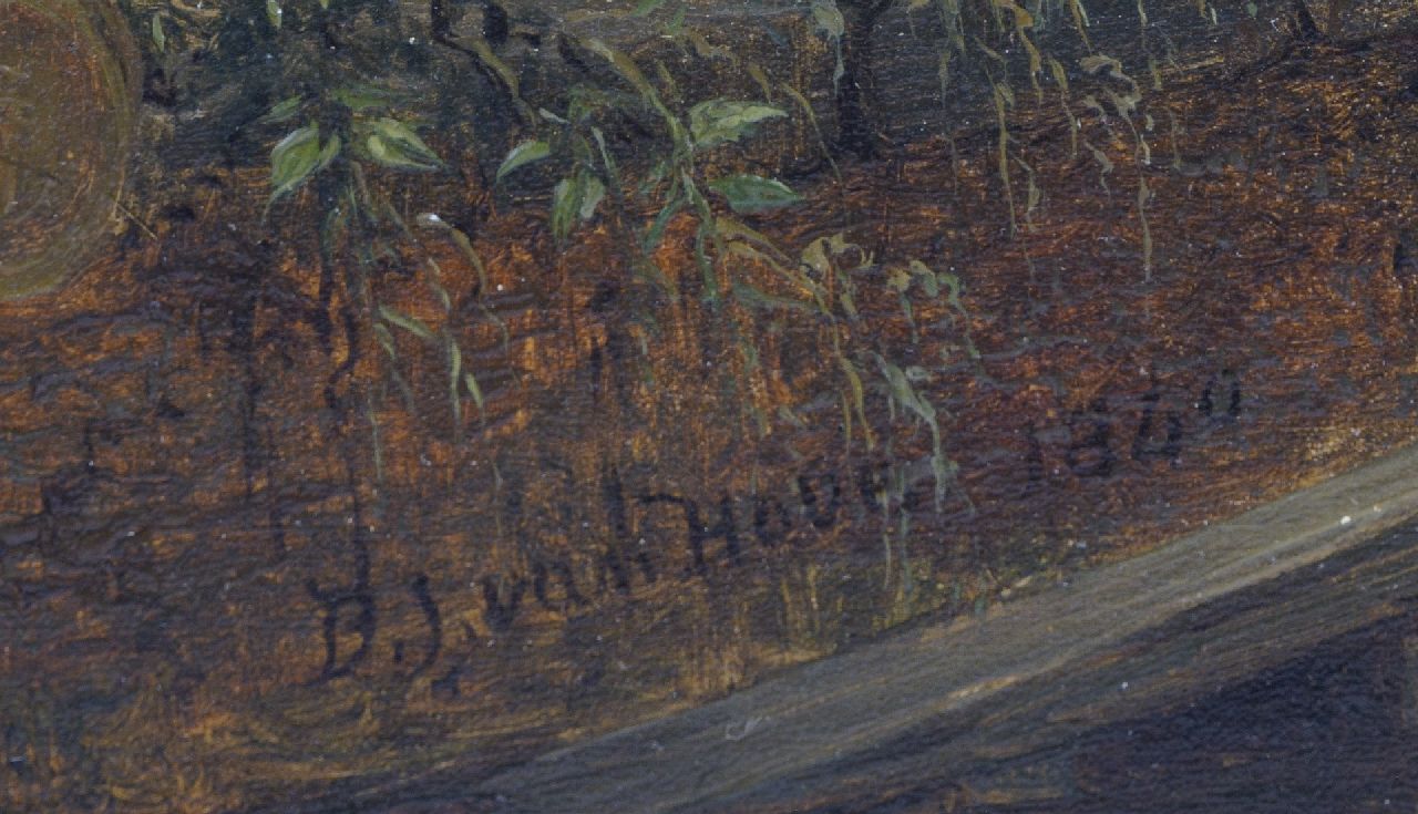 Bart van Hove signaturen Zonnig stadsgezicht