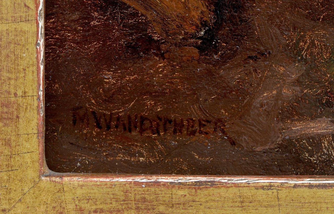 Marie Wandscheer signaturen Vliegenzwammen