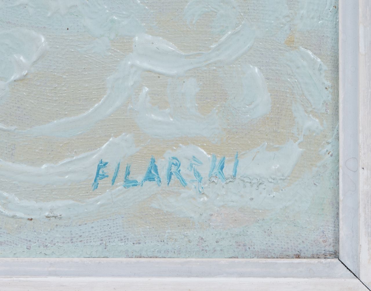 Dirk Filarski signaturen Bloemen in een vaas