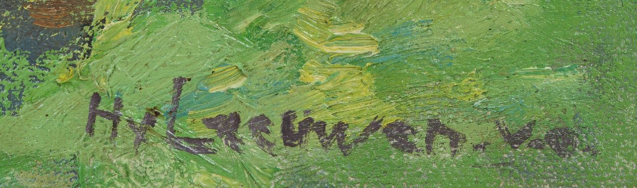 Henk van Leeuwen signaturen Voorjaar bij Montfoort