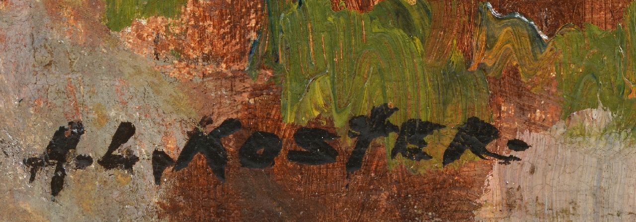 Anton Koster signaturen Bollenvelden