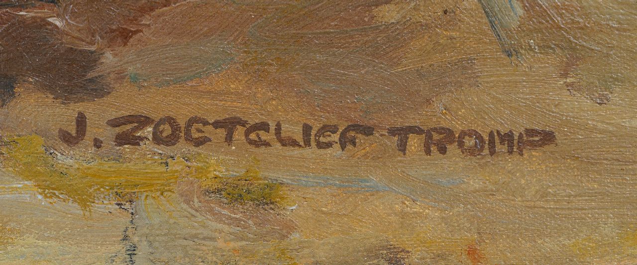 Jan Zoetelief Tromp signaturen Spelen op het strand