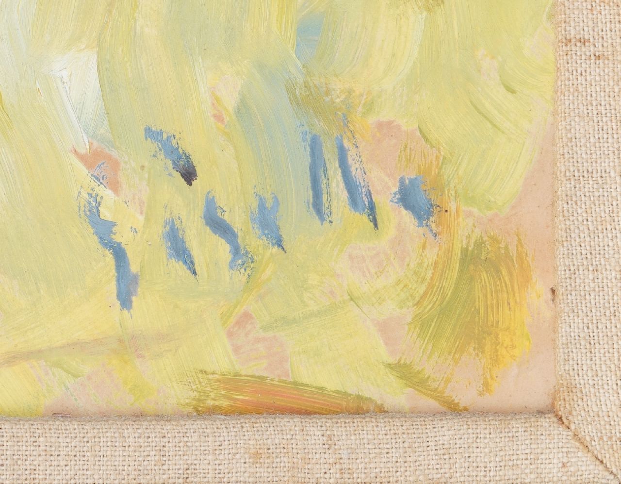 Giselle Kuster signaturen Indische vrouw met bloemen en parasol