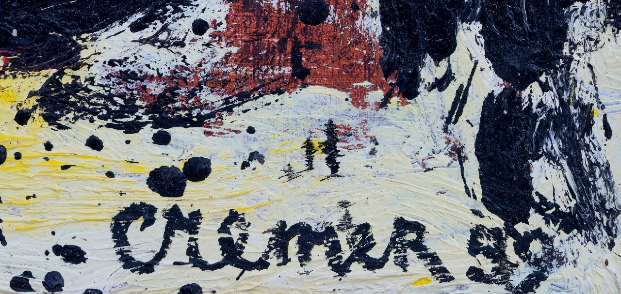 Jan Cremer signaturen Zonder titel