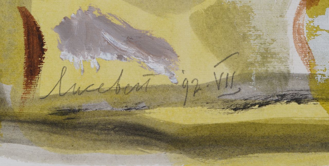 Lucebert signaturen Zonder titel