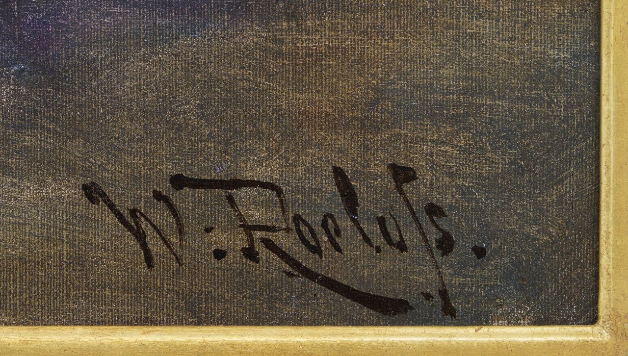 Willem Roelofs signaturen Waterlelies